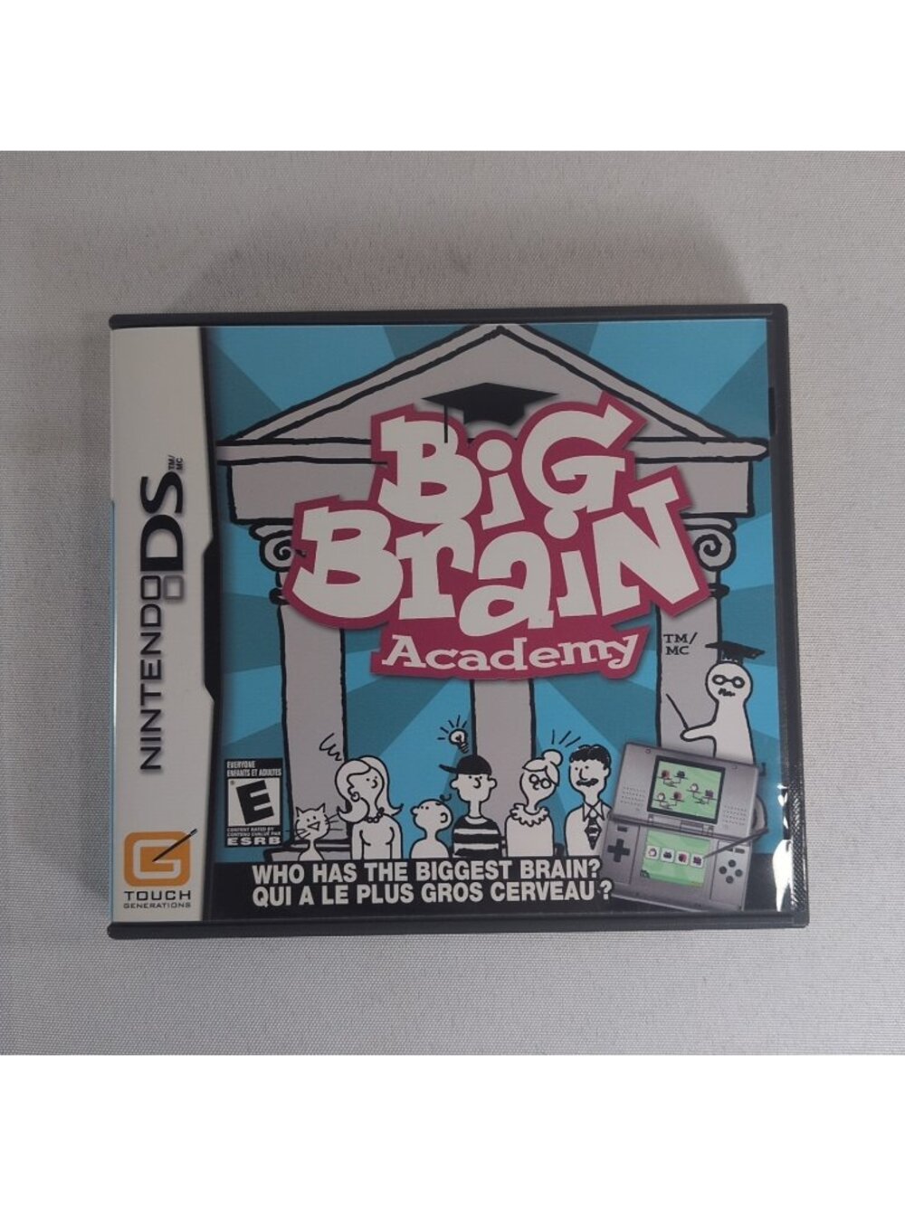 Big Bain Academy Nintendo DS CIB Case & Manual Tested NTR-AYAE-USA